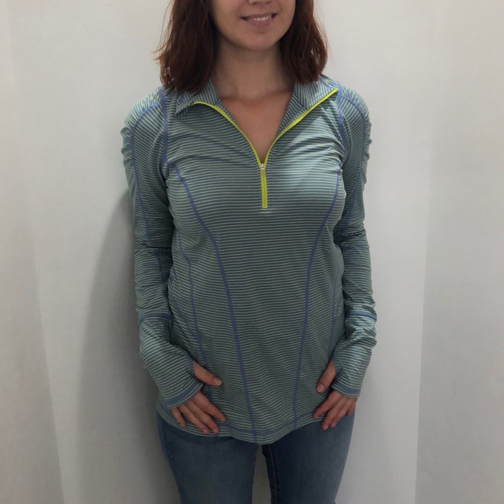 Zella Quarter Zip Thumb Holes